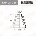 Masuma MF2178 лев/прав Toyota